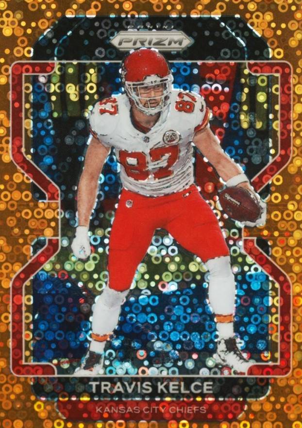 2021 Panini Prizm Travis Kelce #189 Football Card