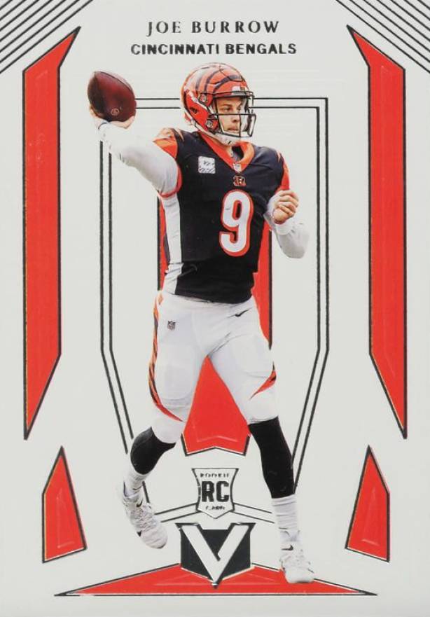 2020 Panini Chronicles Vertex Joe Burrow #V1 Football Card