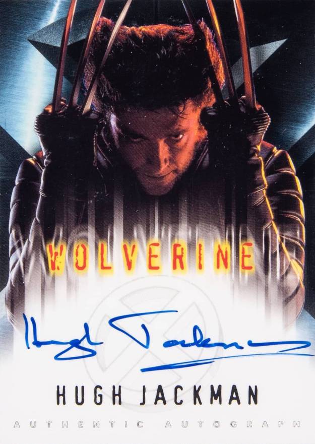 2000 Topps X-Men Movie Authentic Autograph Hugh Jackman # Non-Sports Card