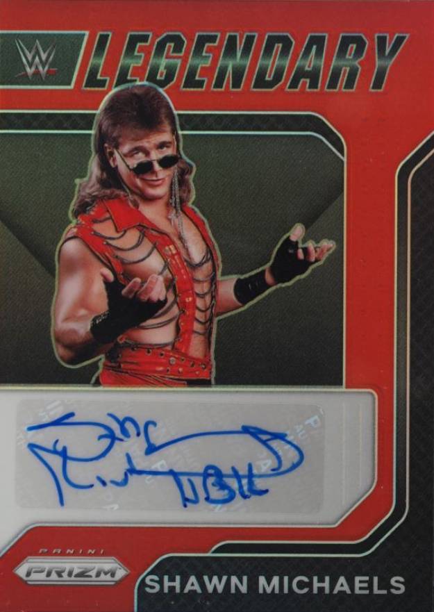 2022 Panini Prizm WWE Legendary Signatures Shawn Michaels #LS-SMC Other Sports Card