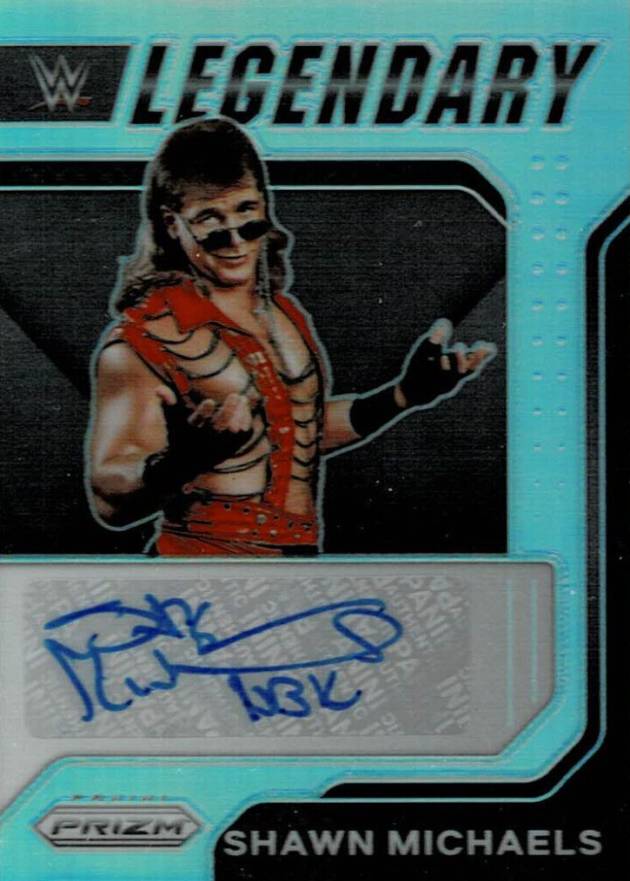 2022 Panini Prizm WWE Legendary Signatures Shawn Michaels #LS-SMC Other Sports Card