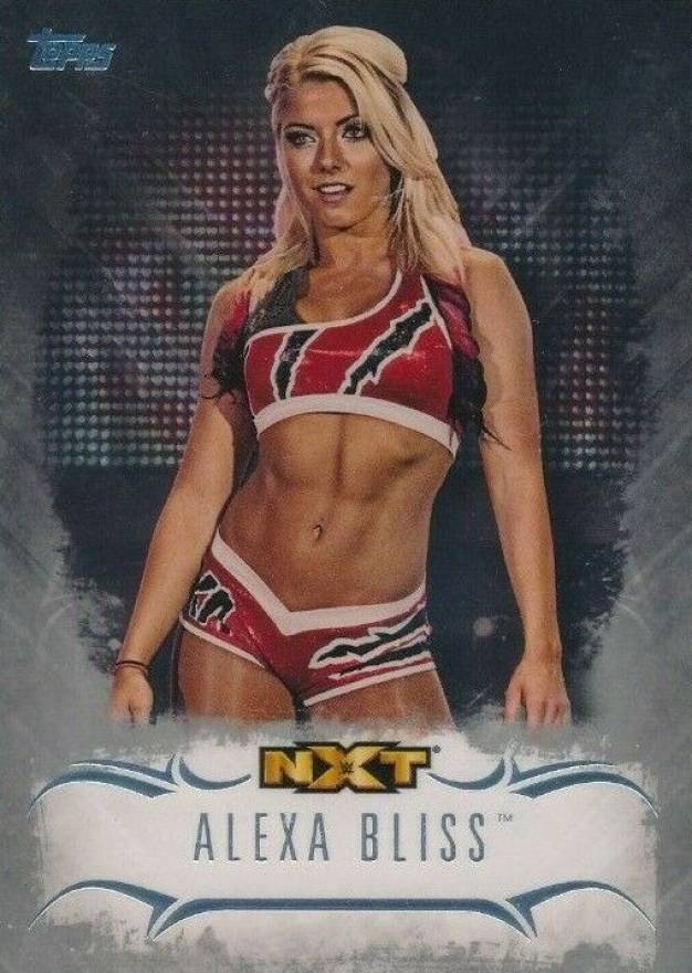 2016 Topps WWE Undisputed NXT Prospects Alexa Bliss #NXT2 Other Sports Card