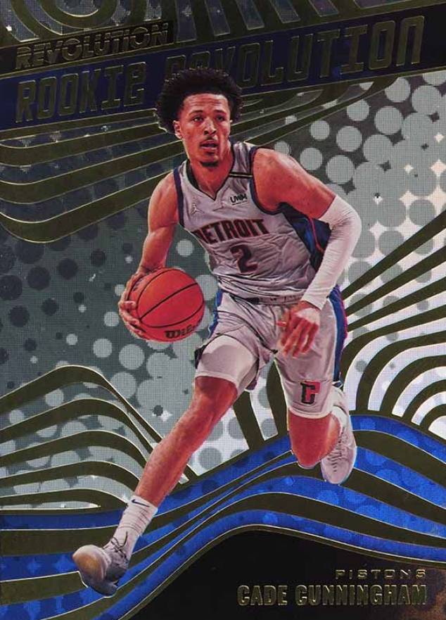 2021 Panini Revolution Rookie Revolution Cade Cunningham #9 Basketball Card