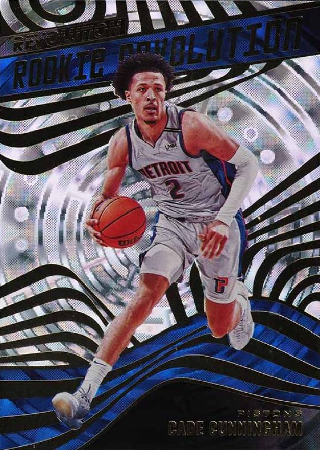 2021 Panini Revolution Rookie Revolution Cade Cunningham #9 Basketball Card