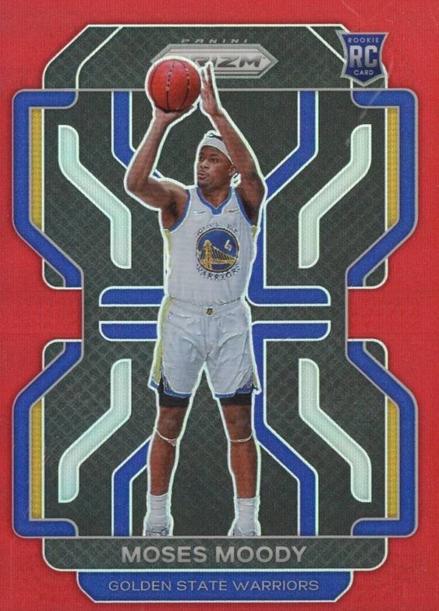 2021 Panini Prizm Moses Moody #308 Basketball Card