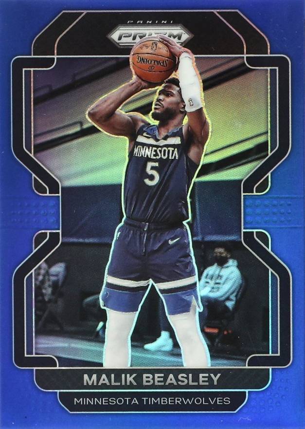 2021 Panini Prizm Malik Beasley #98 Basketball Card