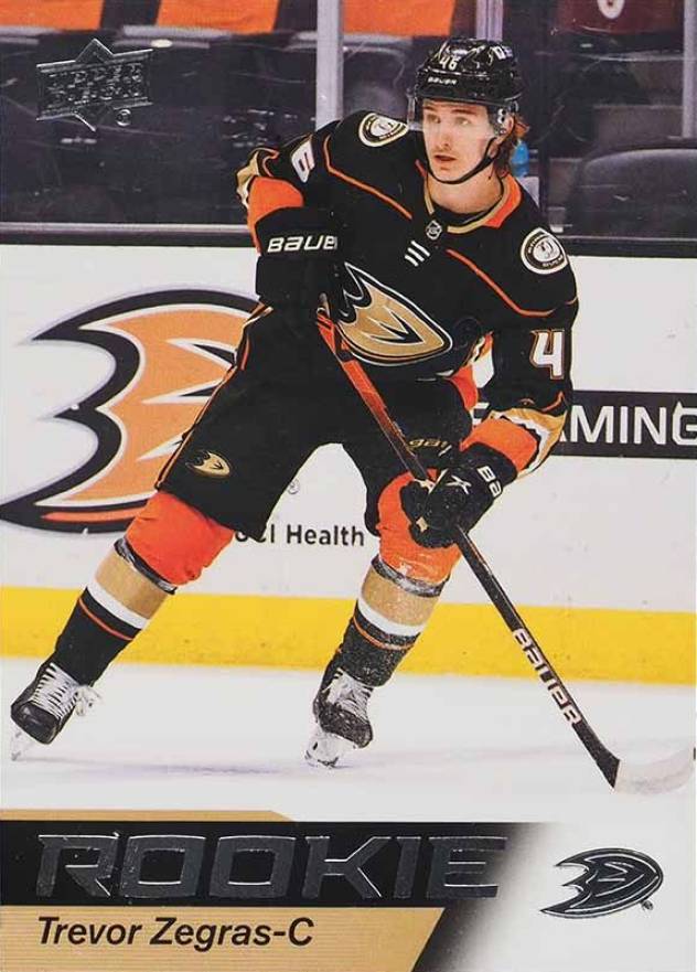 2021 Upper Deck NHL Star Rookies Box Set Trevor Zegras #2 Hockey Card