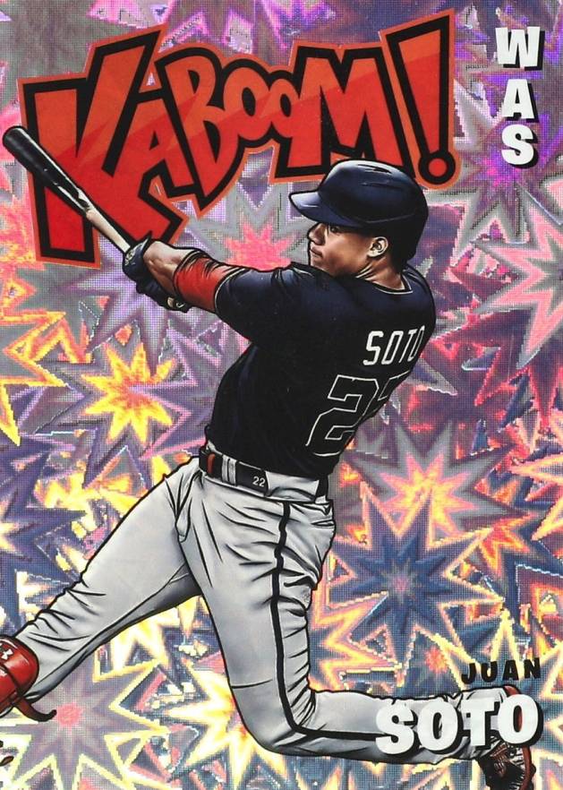 2022 Panini Absolute Kaboom! Juan Soto #K-JS Baseball Card