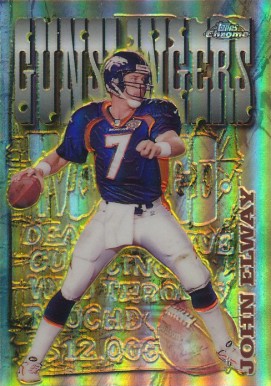 1998 Topps Chrome Season's Best John Elway #30 Football Card