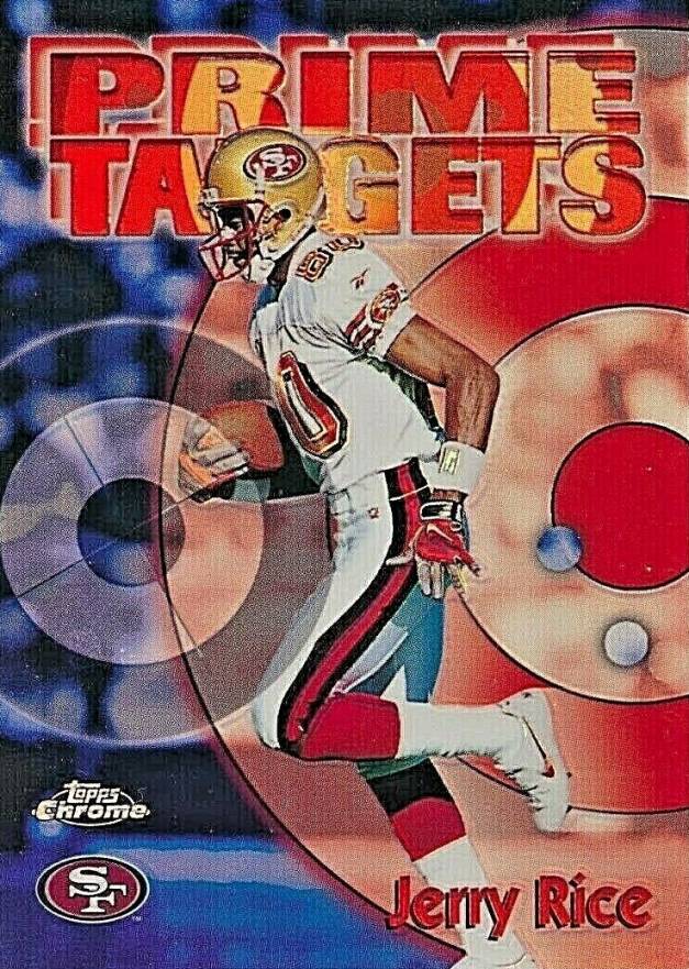 1998 Topps Chrome Season's Best Jerry Rice #27 Football Card