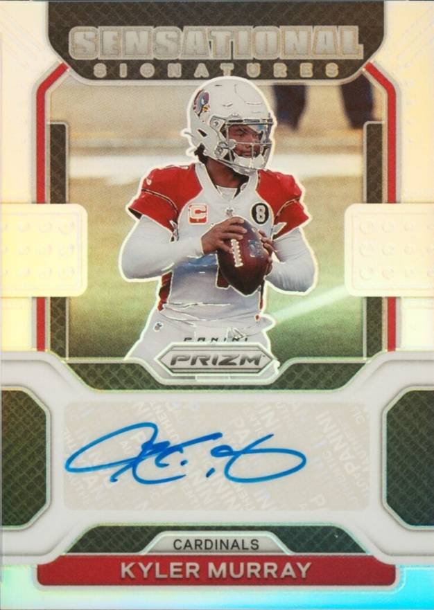 2021 Panini Prizm Sensational Signatures Kyler Murray #SSKM Football Card