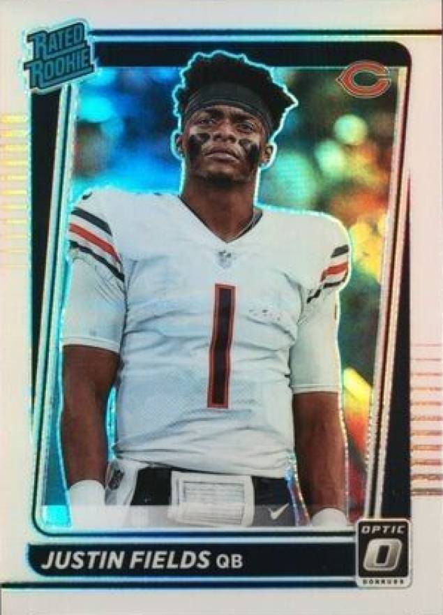 2021 Panini Donruss Optic Justin Fields #204 Football Card