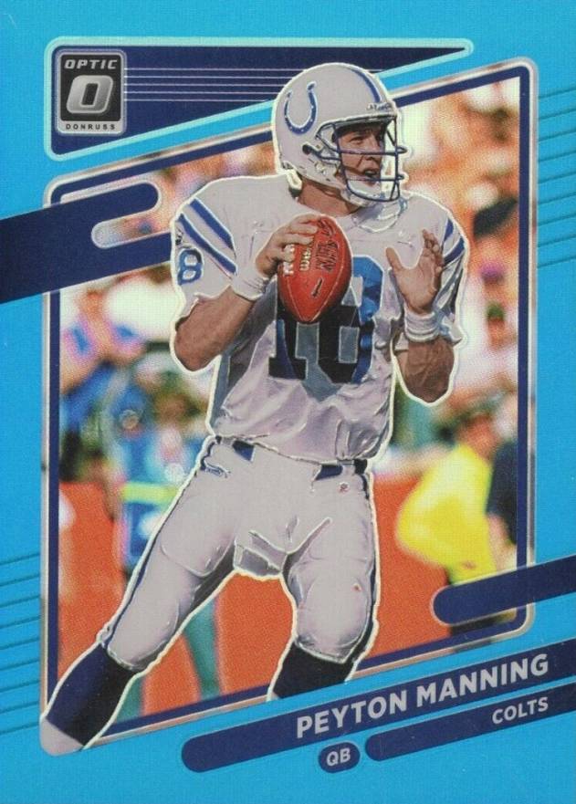 2021 Panini Donruss Optic Peyton Manning #113 Football Card