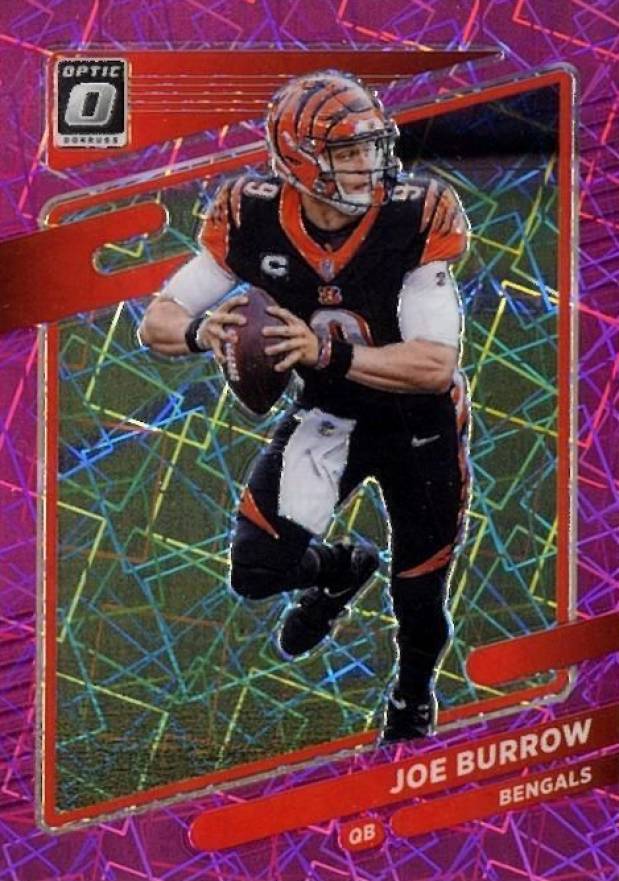 2021 Panini Donruss Optic Joe Burrow #134 Football Card