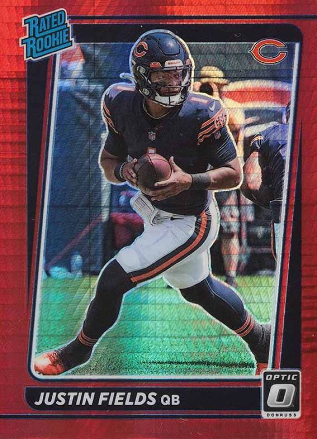 2021 Panini Donruss Optic Justin Fields #204 Football Card