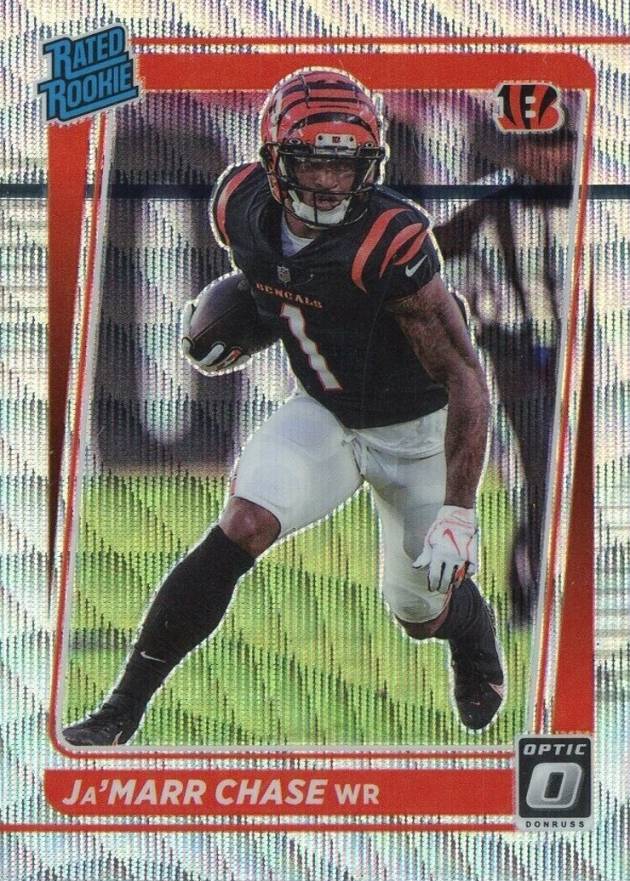 2021 Panini Donruss Optic Ja'Marr Chase #207 Football Card