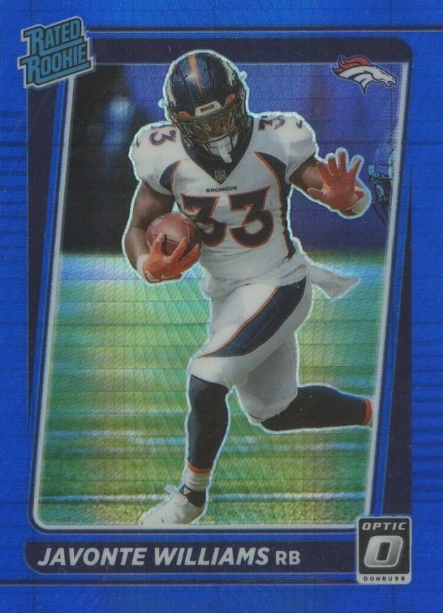 2021 Panini Donruss Optic Javonte Williams #215 Football Card