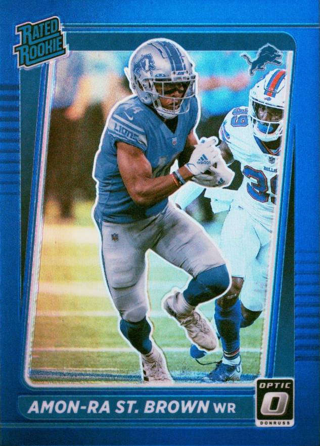 2021 Panini Donruss Optic Amon-RA St. Brown #228 Football Card