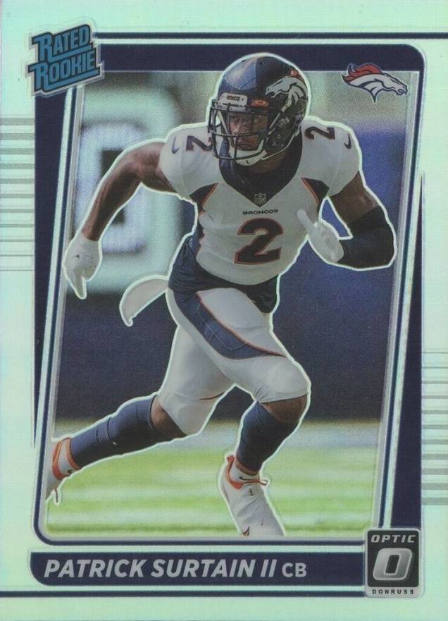 2021 Panini Donruss Optic Patrick Surtain II #244 Football Card