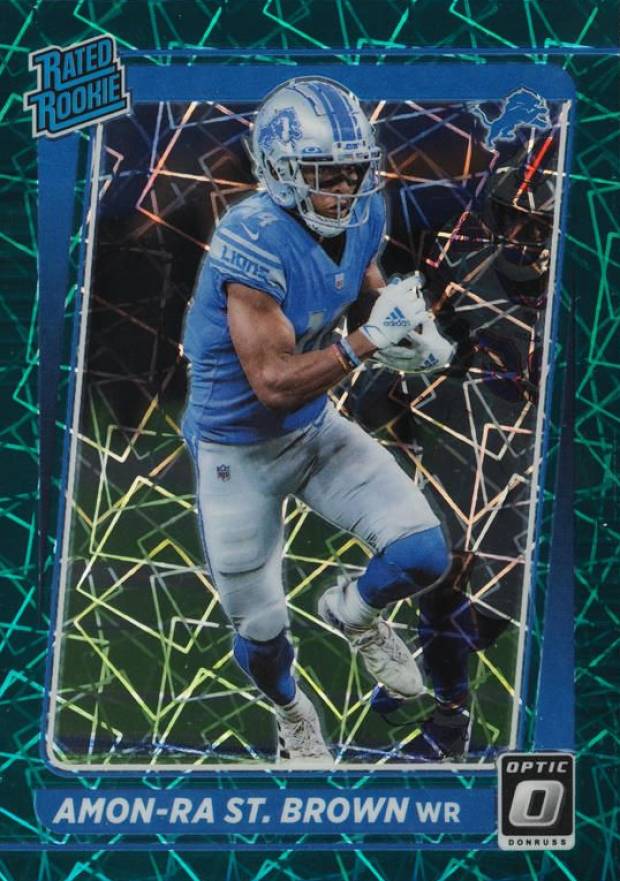 2021 Panini Donruss Optic Amon-RA St. Brown #228 Football Card