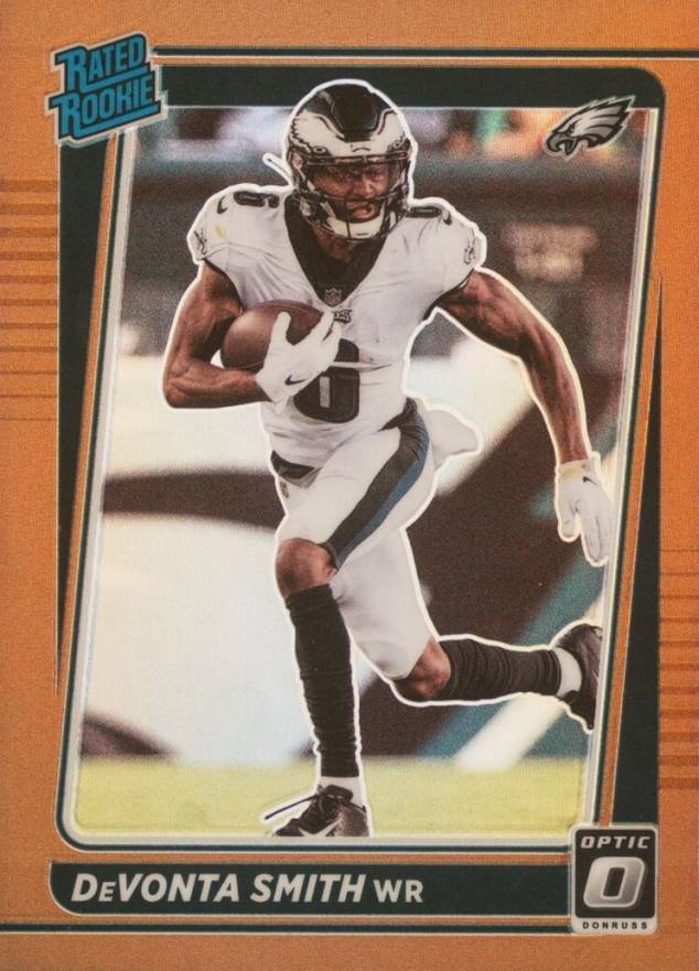 2021 Panini Donruss Optic Devonta Smith #205 Football Card