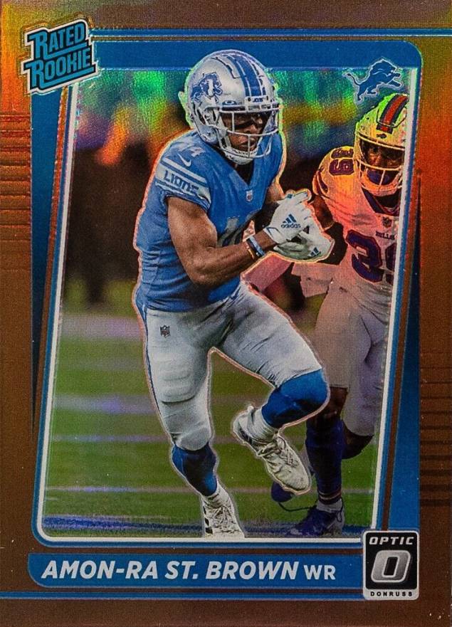 2021 Panini Donruss Optic Amon-RA St. Brown #228 Football Card