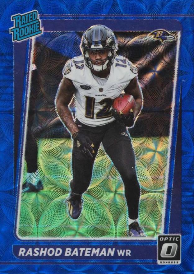 2021 Panini Donruss Optic Rashod Bateman #210 Football Card