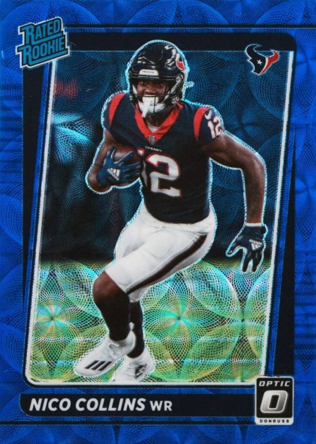 2021 Panini Donruss Optic Nico Collins #230 Football Card