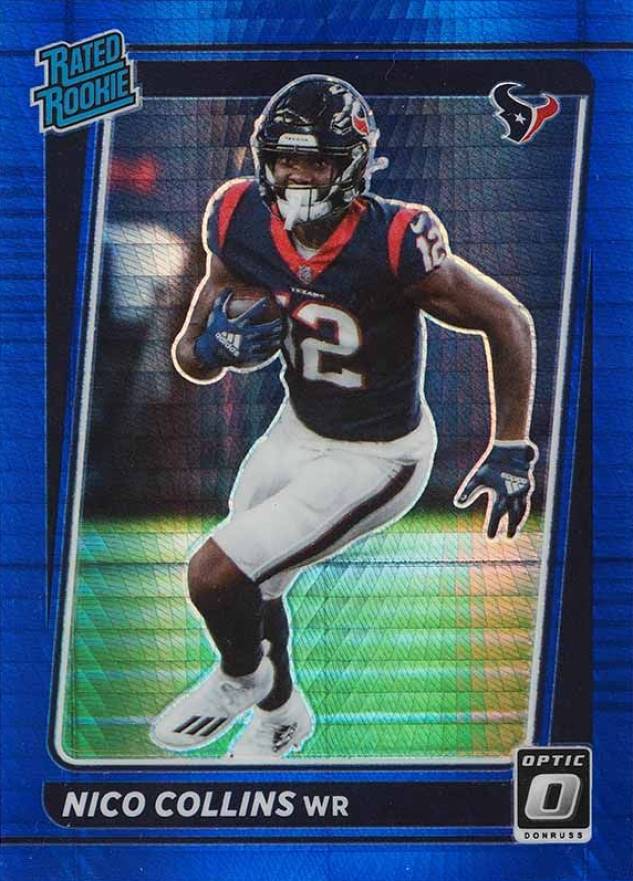 2021 Panini Donruss Optic Nico Collins #230 Football Card