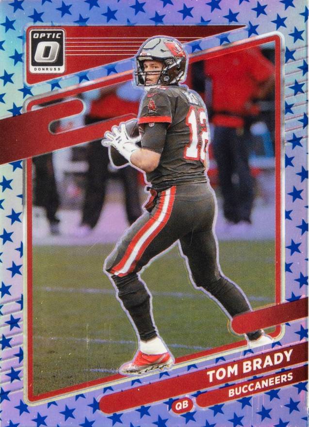 2021 Panini Donruss Optic Tom Brady #172 Football Card