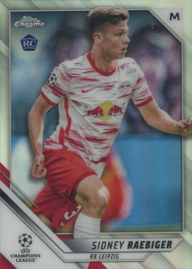 2021 Topps Chrome UEFA Champions League Sidney Raebiger #60 Soccer Card