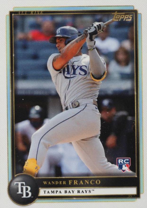 2022 Topps X Aaron Judge Wander Franco #81 Baseball Card