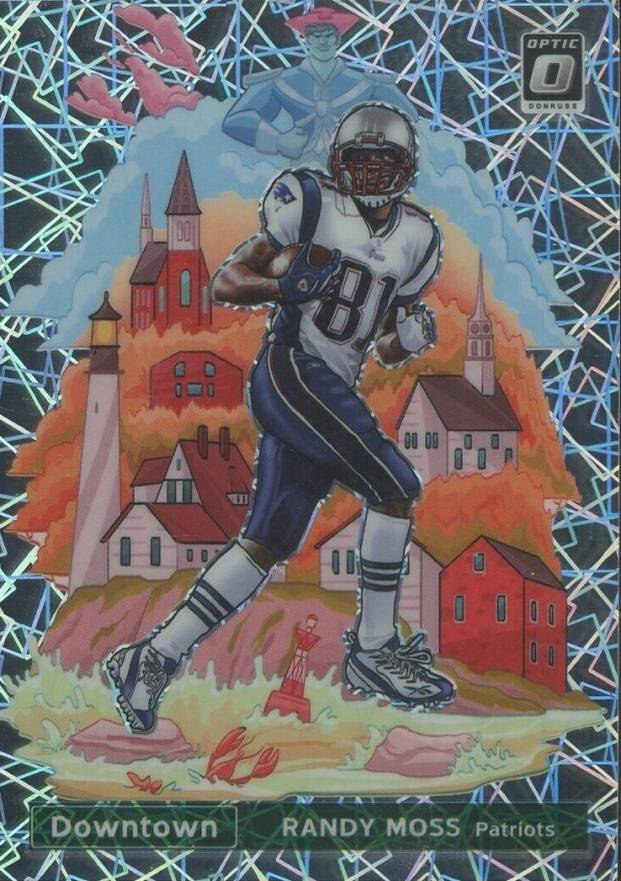 2021 Panini Donruss Optic Downtown Randy Moss #DT3 Football Card