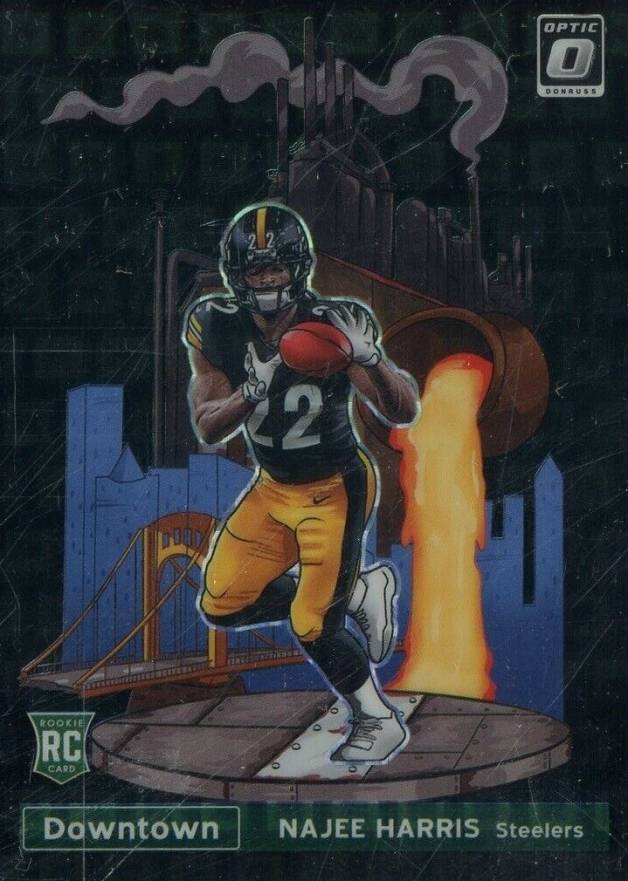 2021 Panini Donruss Optic Downtown Najee Harris #DT20 Football Card