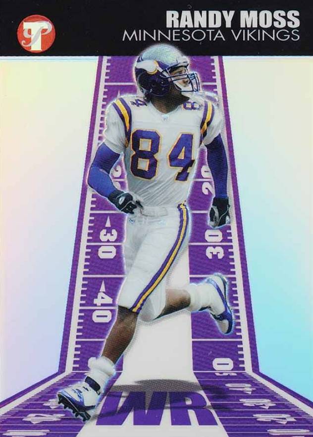 2004 Topps Pristine Randy Moss #10 Football Card