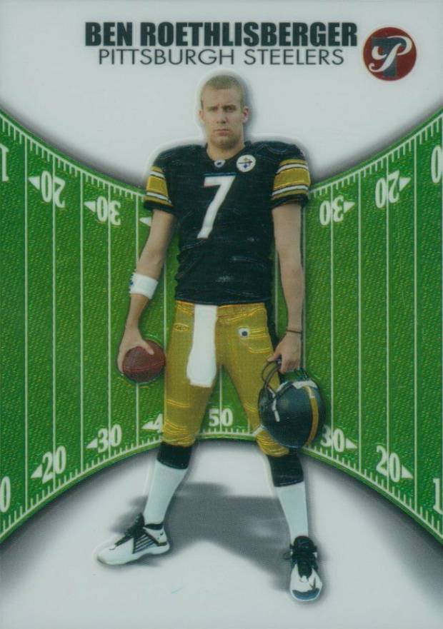 2004 Topps Pristine Ben Roethlisberger #52 Football Card