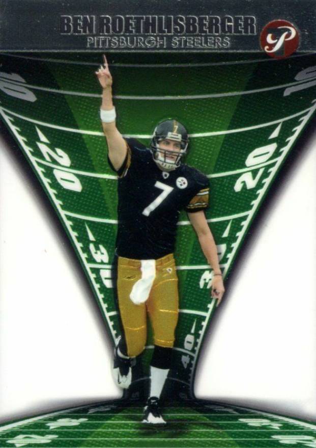 2004 Topps Pristine Ben Roethlisberger #53 Football Card