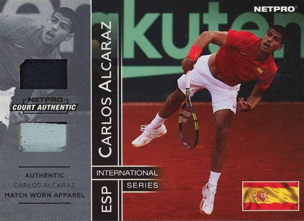 2022 Netpro International Series '03 Retro Carlos Alcaraz #1B Other Sports Card