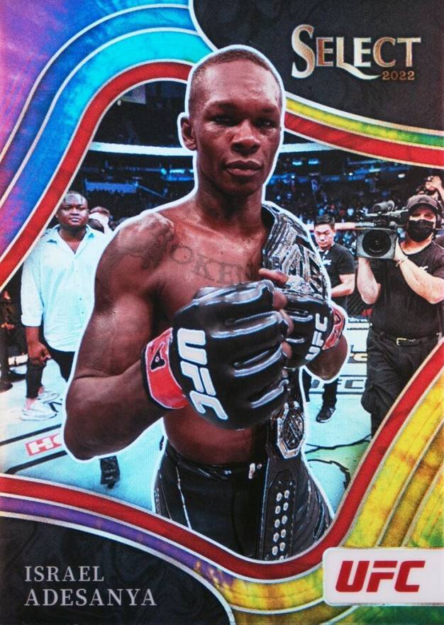 2022 Panini Select UFC Israel Adesanya #229 Other Sports Card