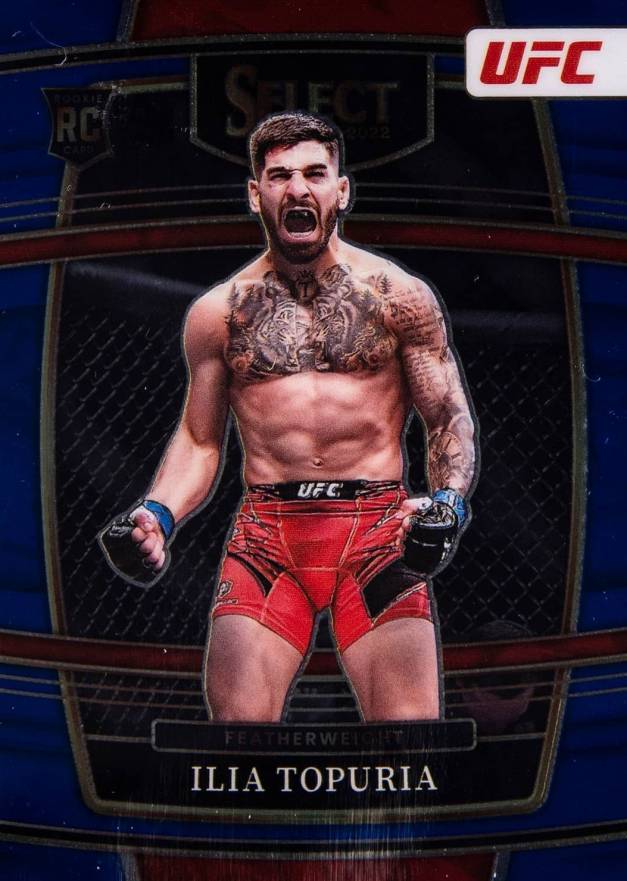 2022 Panini Select UFC Ilia Topuria #23 Other Sports Card