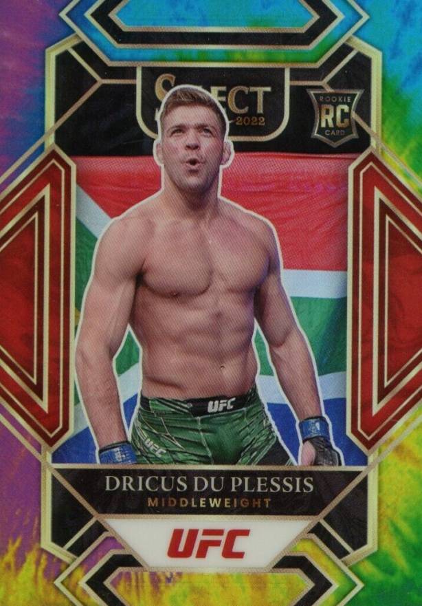 2022 Panini Select UFC Dricus Du Plessis #317 Other Sports Card