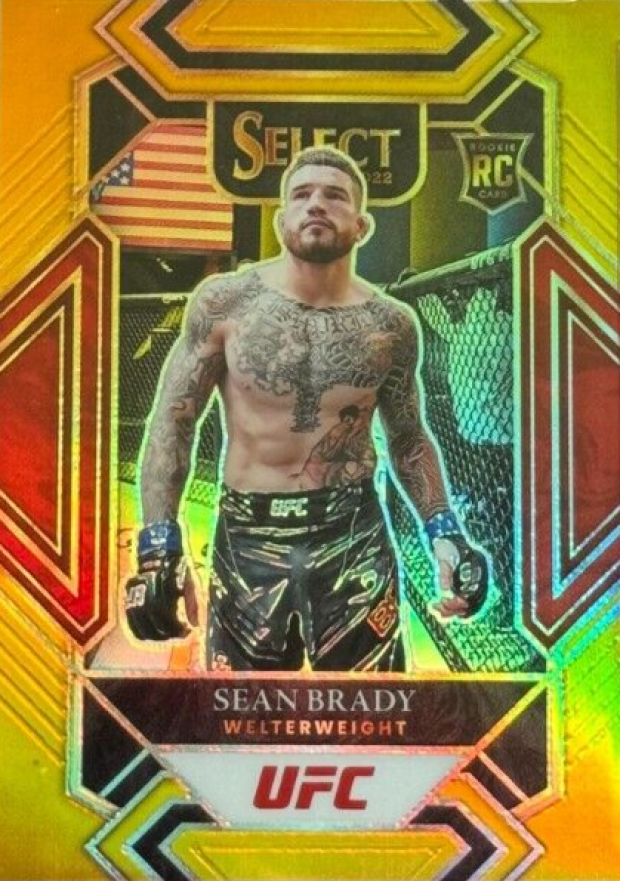 2022 Panini Select UFC Sean Brady #338 Other Sports Card