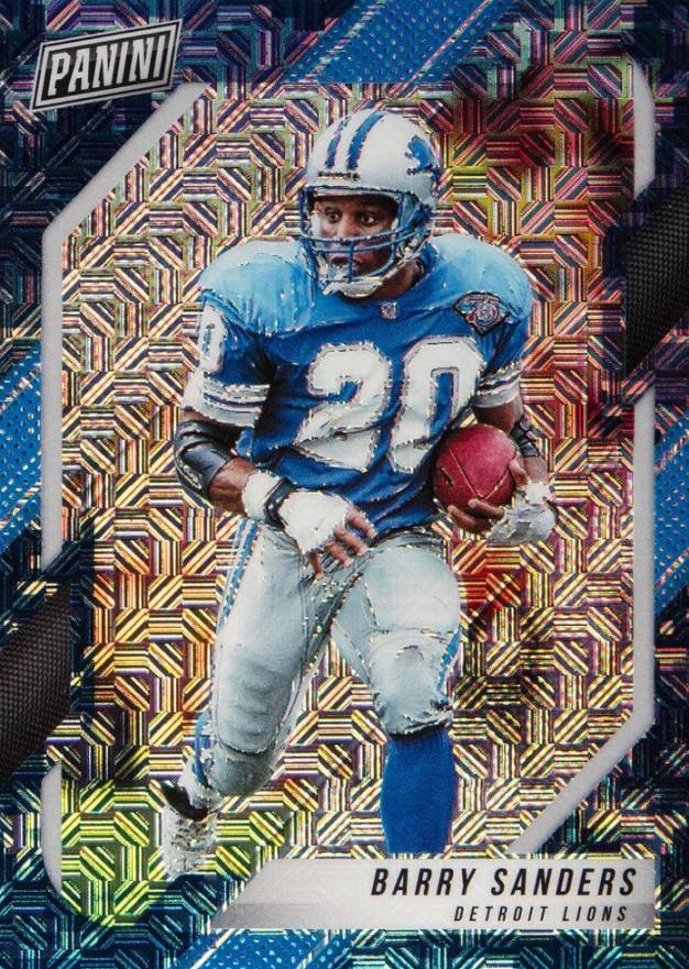 2022 Panini National VIP Barry Sanders #6 Football Card