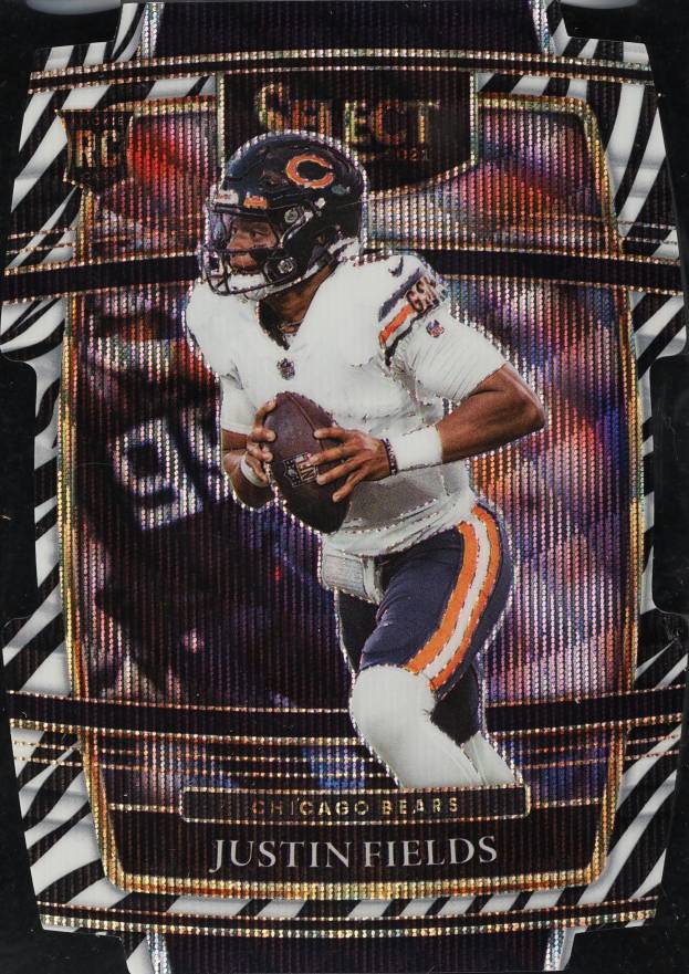 2021 Panini Select Justin Fields #50 Football Card