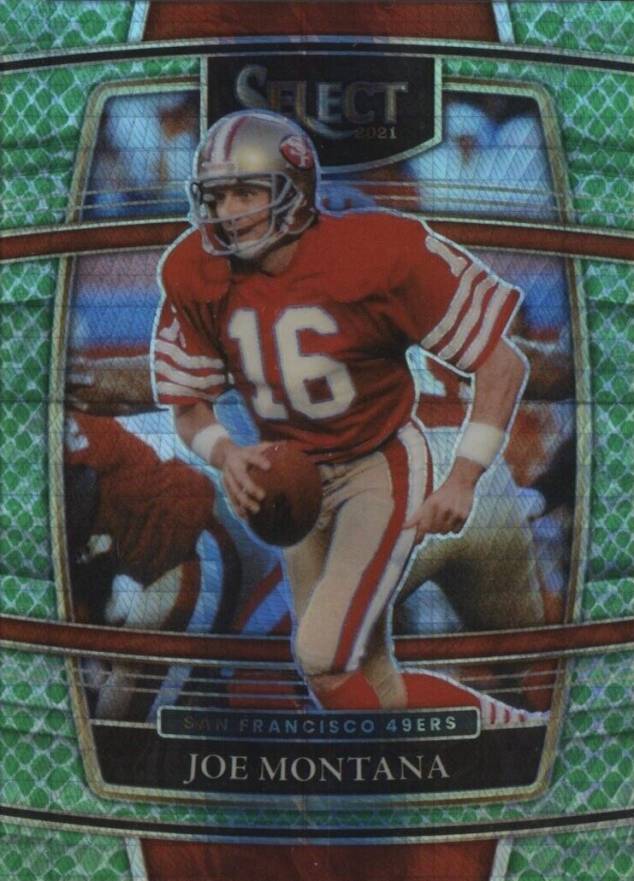 2021 Panini Select Joe Montana #36 Football Card