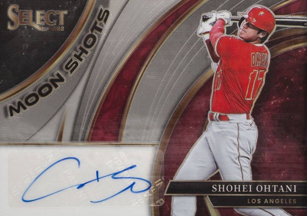 2022 Panini Select Moon Shots Shohei Ohtani #MSS-SO Baseball Card