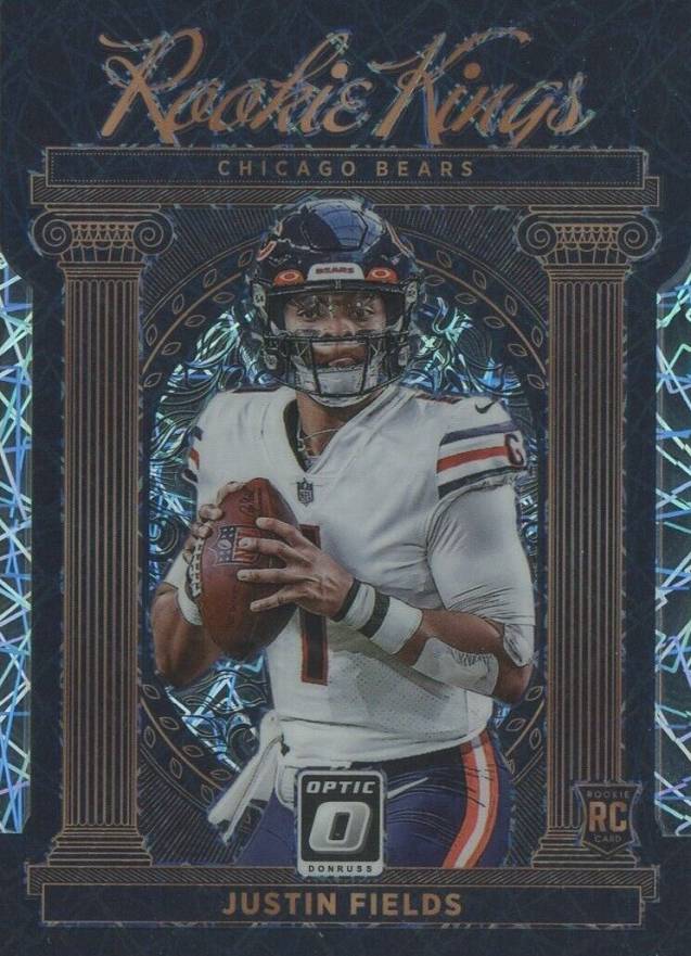 2021 Panini Donruss Optic Rookie Kings Justin Fields #RK4 Football Card