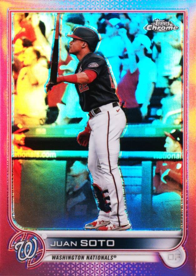 2022 Topps Chrome Juan Soto #129 Baseball Card