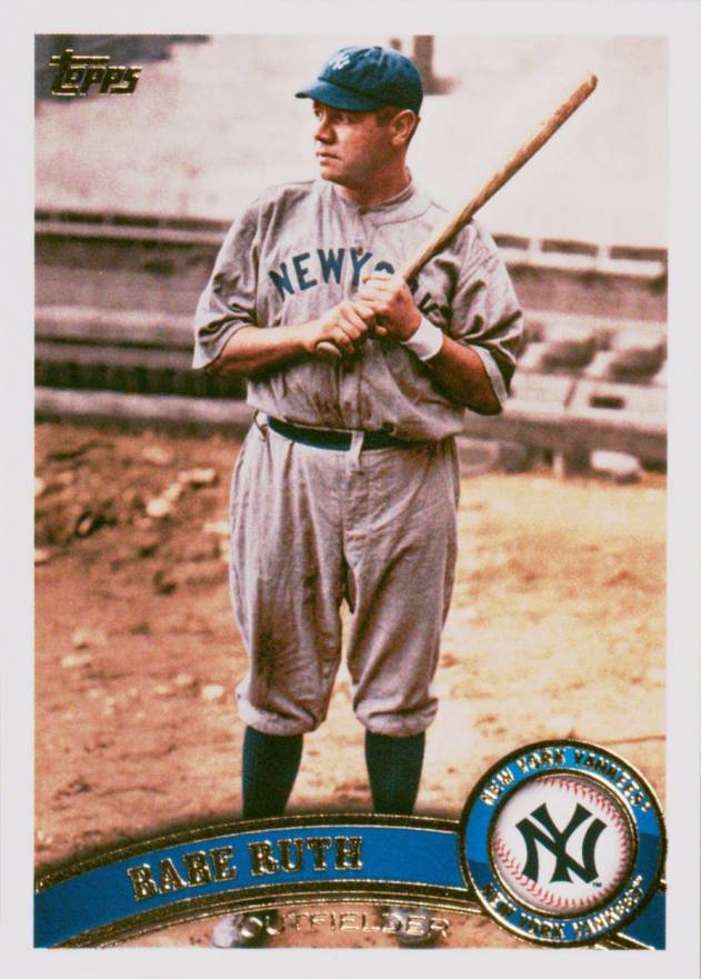 2021 Topps Archives Babe Ruth #259 Baseball Card