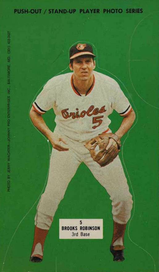 1973 Johnny Pro Orioles Brooks Robinson #5 Baseball Card